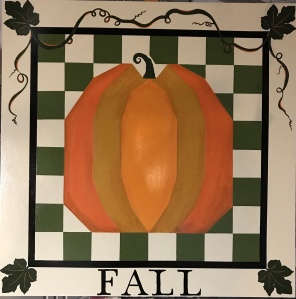 Fall Pumpkin Barn Quilt